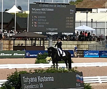 Mit der Weltelite in Tryon am Start